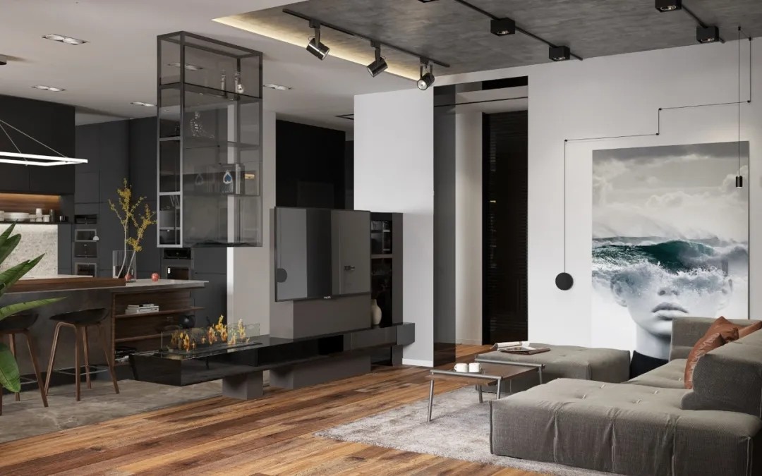 装修案例轻奢风格室内装修效果图-客厅 装修案例轻奢风格室内装修效果图-客厅