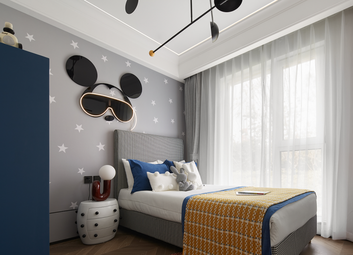 现代摩登风格室内设计家装案例-儿童房 现代摩登风格室内设计家装案例-儿童房