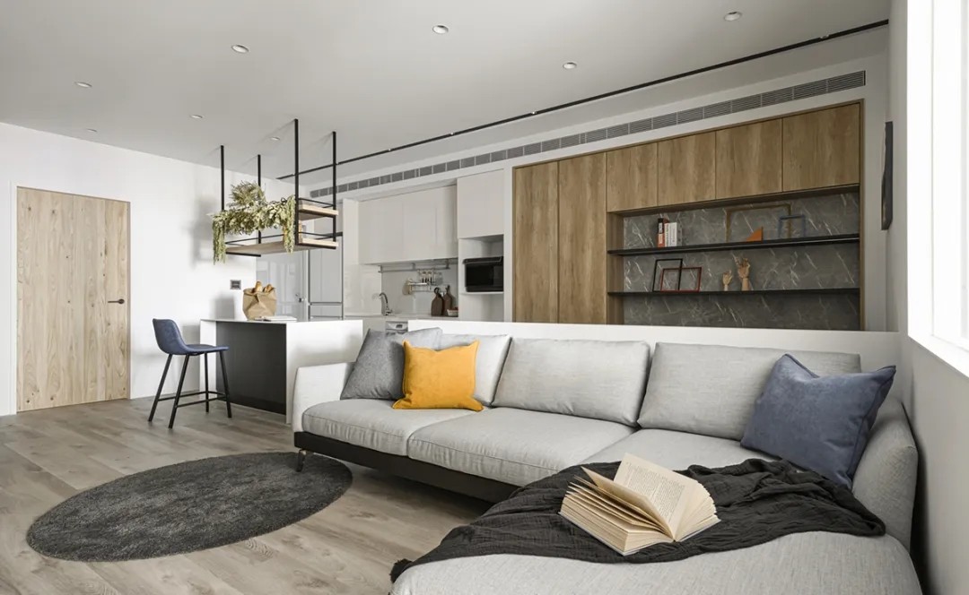 北欧简约风格家装设计室内装修效果图-客厅 北欧简约风格家装设计室内装修效果图-客厅